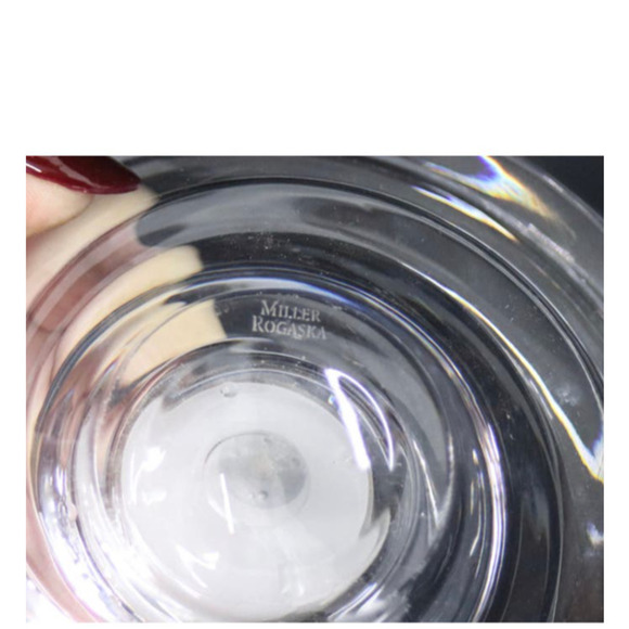 Miller Rogaska Crystal Candle Holder - Picture 3 of 4